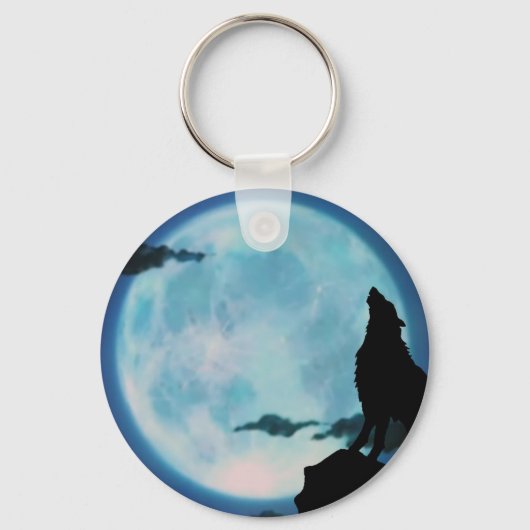 Sleutelhanger: Lone Wolf Sleutelhanger (Voorkant)