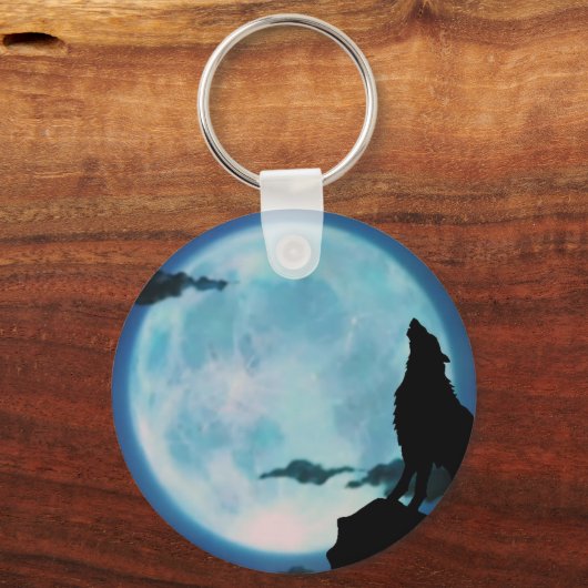 Sleutelhanger: Lone Wolf Sleutelhanger (Voorkant)