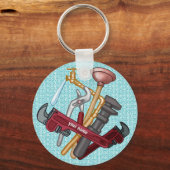 Sleutelhanger Loodgietersgereedschap (Voorkant)