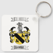 Sleutelhanger Lopez Achternaam En Wapen (Achterkant)