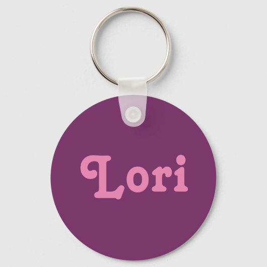 Sleutelhanger Lori (Voorkant)