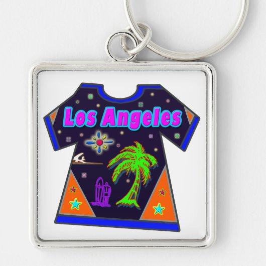 sleutelhanger "Los Angeles Vivid 2" (Voorkant)