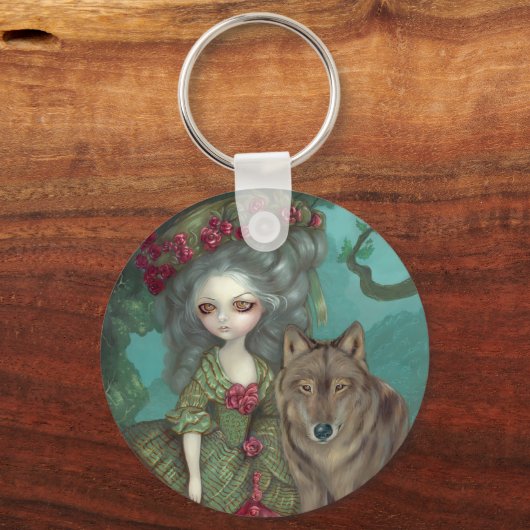 sleutelhanger "Loup-Garou: La Foret" (Voorkant)