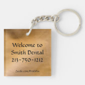 Sleutelhanger Love And A Good Dentist (Achterkant)