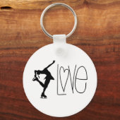 Sleutelhanger "Love Figuur Skating" (Voorkant)