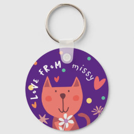 sleutelhanger 'love from'