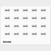 SLEUTELHANGER LOVE Paw Hart Sticker (Vel)