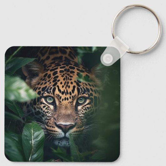 Sleutelhanger luipaard (Achterkant)