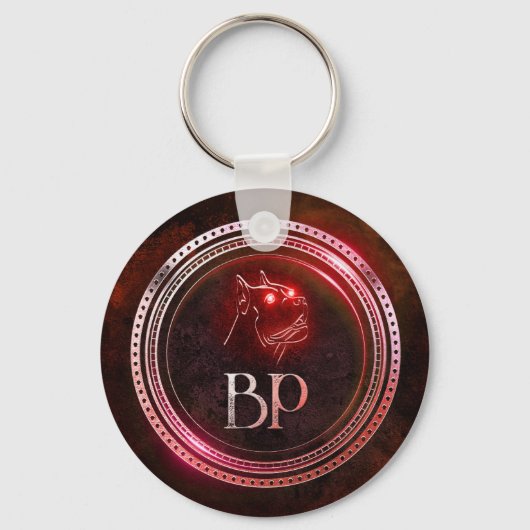 Sleutelhanger - M&S-perziken (Voorkant)