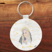 Sleutelhanger :  Maagd Maria (Voorkant)