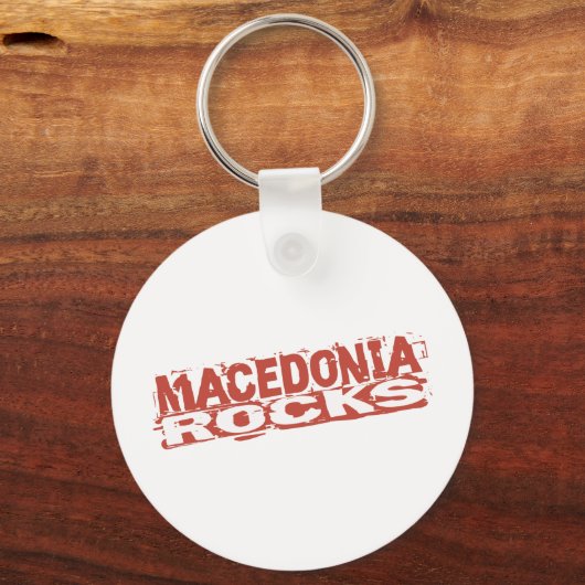 Sleutelhanger Macedonië (Voorkant)