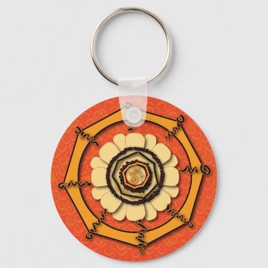 Sleutelhanger - Mandala (Voorkant)