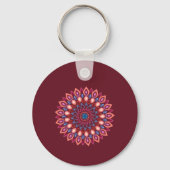 Sleutelhanger mandala kunst (Achterkant)
