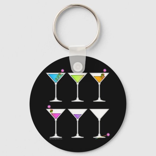 Sleutelhanger - Martinis Gaande, Gaande, WEG (Voorkant)