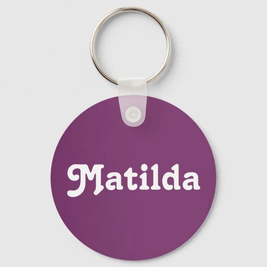 Sleutelhanger Matilda (Voorkant)
