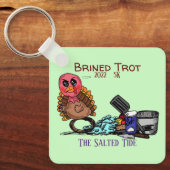 Sleutelhanger Medal Brined Trot 5k (Voorkant)