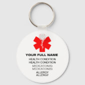 Sleutelhanger Medi-Alert (Voorkant)