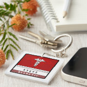 Sleutelhanger medische waarschuwing - Gepersonalis (Voorkant Rechts)