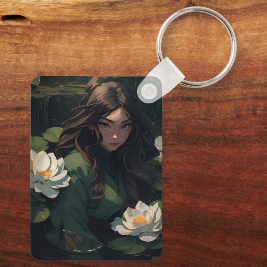 Sleutelhanger Meisje (Achterkant)