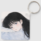 Sleutelhanger meisjes slaap (Achterkant)