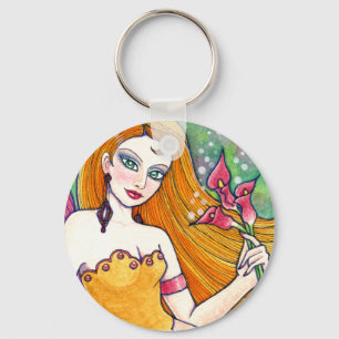 Sleutelhanger Mermaid Fairy Fantasy door Ann Howar