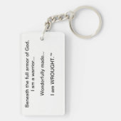 Sleutelhanger MET 125 MACHT (achterkant)