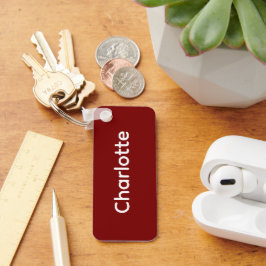 Sleutelhanger met aangepaste naam Gepersonaliseerd