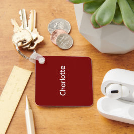 Sleutelhanger met aangepaste naam Gepersonaliseerd