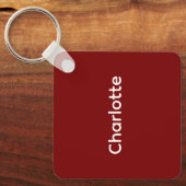 Sleutelhanger met aangepaste naam Gepersonaliseerd (Voorkant)