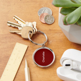 Sleutelhanger met aangepaste naam Gepersonaliseerd