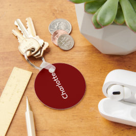 Sleutelhanger met aangepaste naam Gepersonaliseerd