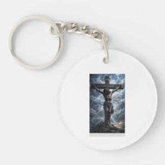 Sleutelhanger met afbeelding van Jezus Christus –