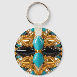 Sleutelhanger met Bahamas Kleuren Ontwerp