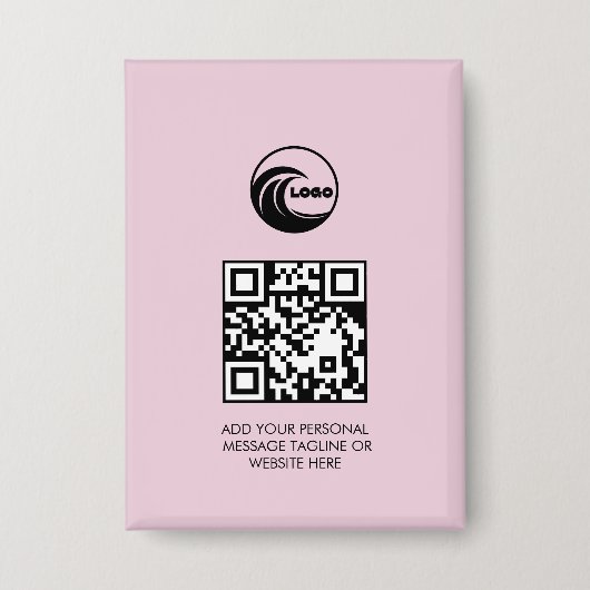 Sleutelhanger met bedrijfslogo button (Voorkant)