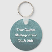 Sleutelhanger met blauw-grijze vleugels (Achterkant)