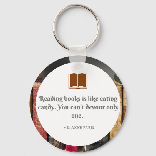 Sleutelhanger met boekprijsopgave (Voorkant)