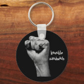 sleutelhanger met boterham (Voorkant)