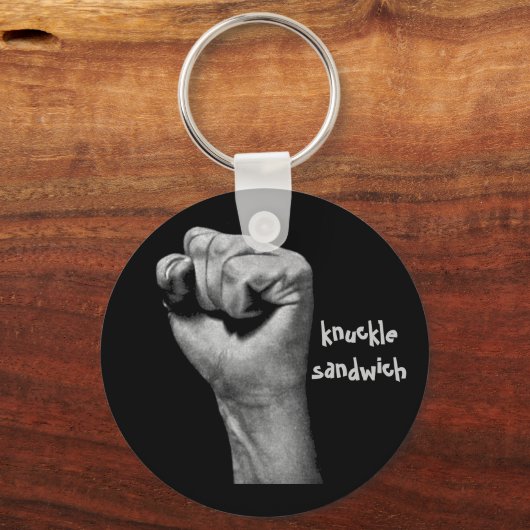 sleutelhanger met boterham (Voorkant)