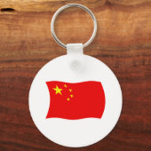 Sleutelhanger met Chinese vlag (Voorkant)