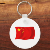 Sleutelhanger met Chinese vlag (Voorkant)