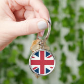 Sleutelhanger met de Britse vlag Union Jack (Hand)