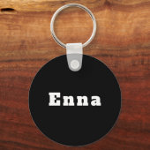 Sleutelhanger met de naam Enna (Voorkant)