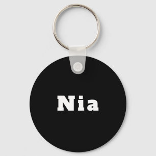 Sleutelhanger met de naam Nia