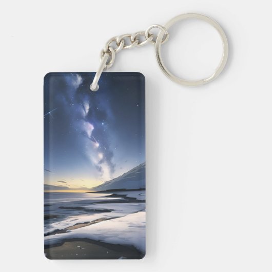 Sleutelhanger met de nachtelijke hemel (achterkant)
