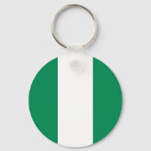 Sleutelhanger met de Nigeriaanse vlag (Voorkant)