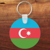 Sleutelhanger met de vlag van Azerbeidzjan (Achterkant)