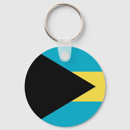 Sleutelhanger met de vlag van Bahama's (Voorkant)
