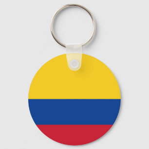 Sleutelhanger met de vlag van Colombia