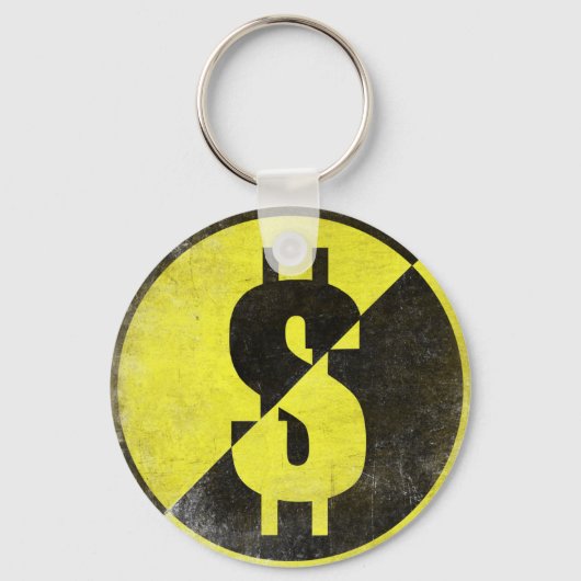 Sleutelhanger met de vlag van Cool Anarcho-Capital (Voorkant)