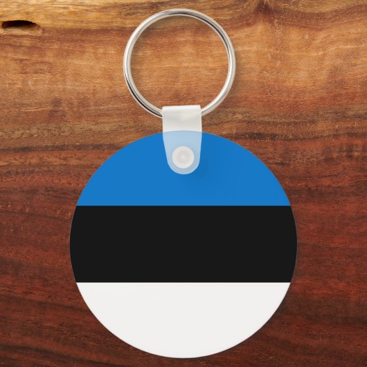 Sleutelhanger met de vlag van Estland (Voorkant)